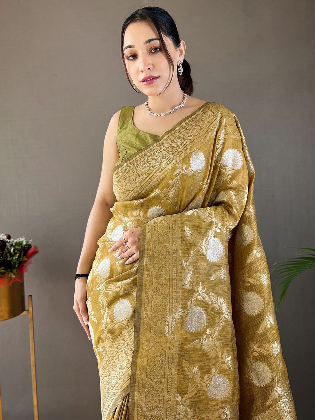 Banarasi Silk Blend Saree